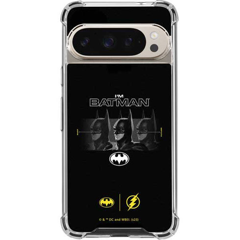 DC Comics The Flash Movie: I am Batman Past to Future Pixel 9/9 Pro Clear Case